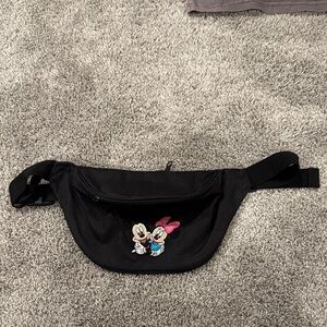 Black Disney Fanny Pack